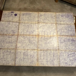 Aeromodeller Plans FILIBUSTER 30”span Contest Model Free Flight Model. - Picture 1 of 4