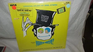 MARRY ME! MARRY ME! SOUNDTRACK LP SEALED EMIL STERN RCA VICTOR HOLE PUNCH - Picture 1 of 2