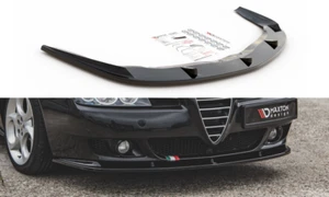 Spoiler coppa labbro NERO per Alfa Romeo 156 spoiler anteriore spoiler labbro - Foto 1 di 10