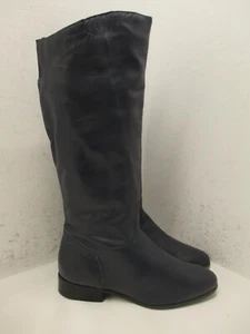 Botas altas hasta la rodilla Naturalizer para mujer talla 8 N de cuero azul - Imagen 1 de 10