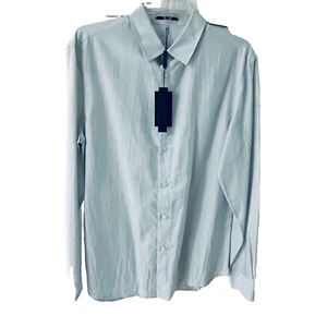Elie Tahari Men's Dress Shirt Small Baby Blue New with tags priced at $248 - Picture 1 of 5
