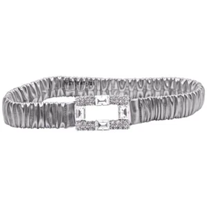 Relish cintura elastica argento laminato art. ROWAN_LAMI RDP2408005003 - Foto 1 di 1