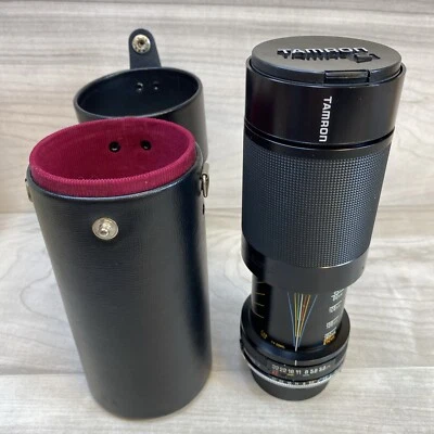 Tamron Adaptall 2 80-210mm f/3.8-4 CF TELE MACRO BBAR MC #5548853 w/Case & Caps - Image 1 of 4