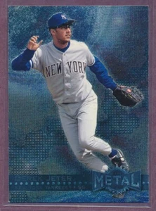 1996 Fleer Metal Universe Platinum Edition Derek Jeter HOF #87!! - Picture 1 of 2