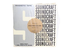 Vintage Soundcraft Long Play Standard - 50 magnetische Spule-zu-Spule Band neu S5-18 - Bild 1 von 6