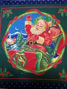 Weihnachtsmann Kissenbezüge 2er Set Größe 22" x 18" Designed by Laurie Cook (40) - Bild 1 von 2