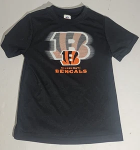 4T Cincinnati Bengals Kinder Shirt. Schwarz - Bild 1 von 6