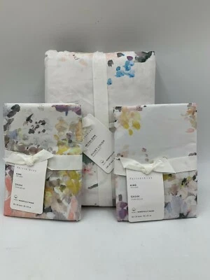 Pottery Barn Kinsley King California King Duvet Cover w/ 2 King Shams #N206 - Image 1 of 4