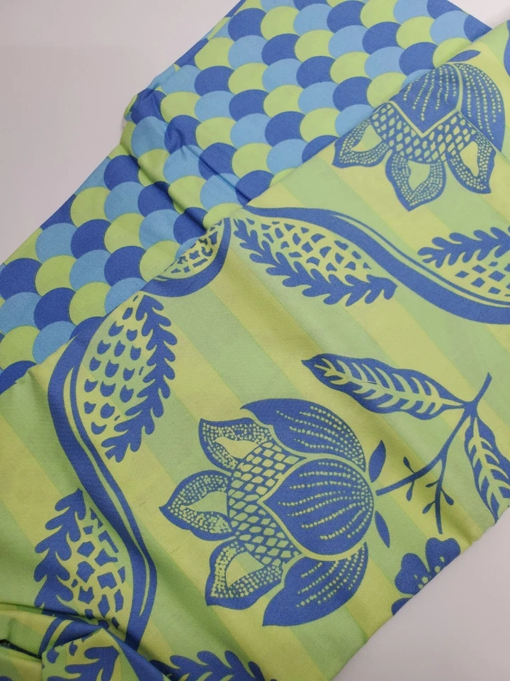 Amy Butler Tela Dije Floral Verde Algodón Edredón Coser Artesanal 2 CUARTOS GRASOS NUEVO Foto 1 de 1