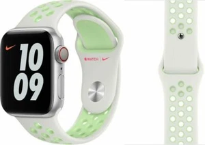 Oryginalny zegarek Apple Watch 42/44mm Nike Sport Bransoletka S/M/L MG3W3ZM/A Pasek Parowy zielony - Zdjęcie 1 z 4
