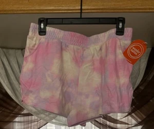 Wonder Nation Girls’ size 2XL 18 Jersey Dolphin Shorts LIGHT GREY NEW - Picture 1 of 13