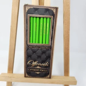 20 Offensive Colored Pencils for Adults novelty pencils  gag gift G1 - Picture 1 of 2