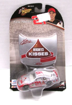 2004 Winner’s Circle Kevin Harvick #21 Hershey's Kisses Hood Series 1:64 NEW - Image 1 of 3