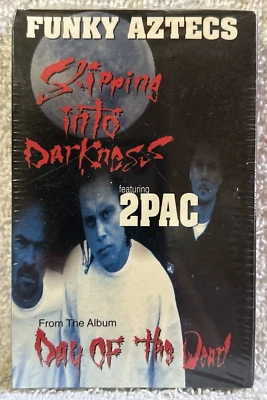 Funky Aztecs WITH 2PAC- Slipping into Darkness SEALED CASSETTE BRAND NEW! - Image 1 of 3