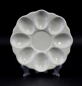 9942544-ds Porzellan Schale Eier-Teller weiß wagner&apel D18cm - Bild 1 von 1