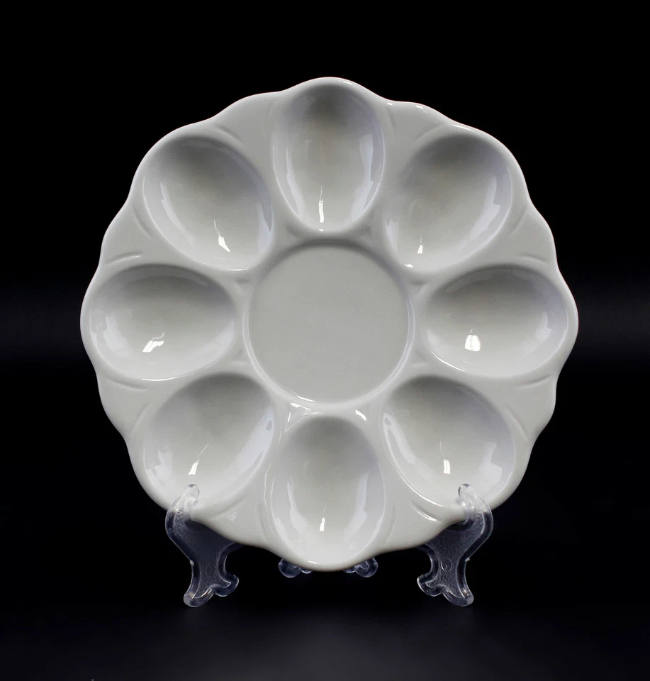 9942544 Porzellan Schale Eier-Teller weiß Wagner&Apel D18cm - Bild 1 von 1