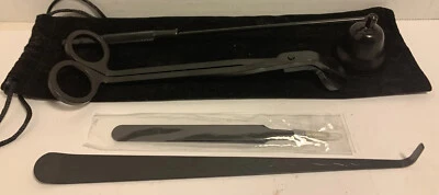 Kit de cortador de accesorios de extinción de cucharón recortador de mecha de velas de 4 piezas Foto 1 de 4