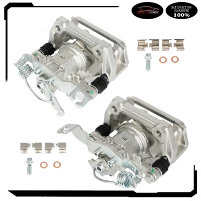 Rear Left Right Brake Calipers w/ Bracket Pair For 2005-2007 Mercury Montego — 第 1/4 张图片