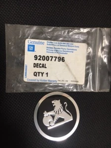 HOLDEN GTS A9X S/MAN WHEEL CAP BADGE SUIT HJ HX HZ LH LX GENUINE - Picture 1 of 1