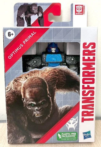 "Transformers Rise of the Beasts" Optimus Primal, Authentics Beast Wars, New Cover