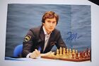 Gm ?????? ??????? Signed 20X30cm Foto Autogramm Autograph Ip3 Grandmaster Chess