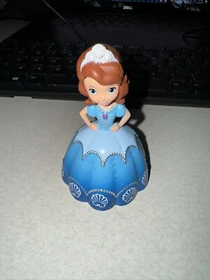 Disney Just Play Princess Sofia The First 3 in Cake Topper Figure, Blue Dress# - Image 1 of 4