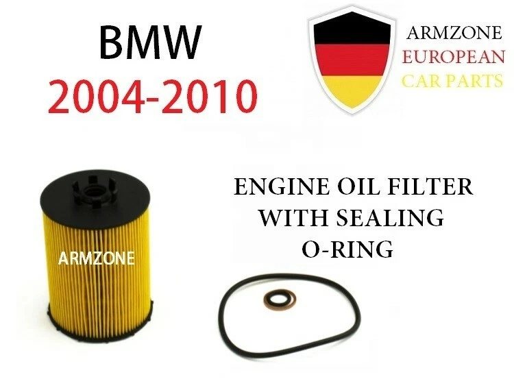 Filtro de aceite de motor nuevo 11427542021 para BMW 760Li 550i 650i 750i 750Li 760i X5  Foto 1 de 4