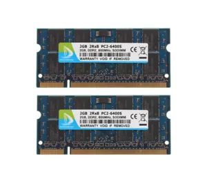 NEU DUOMEIQI 2 GB 2Rx8 PC2-6400 Speicher SO-DIMM DDR2 800 MHz 200 Pin Laptop RAM - Bild 1 von 7