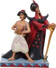 Enesco Jim Shore Disney Traditions Aladdin and Jafar Good vs Evil Figurine 9.5 I