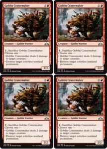 MTG - 4x GOBLIN CRATERMAKER - Guilds of Ravnica (U) - Picture 1 of 1