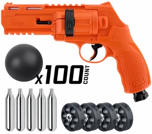 Umarex T4E HDR50 GEN2 .50 Cal Paintball Marker w/CO2 & Rubber Balls - Picture 1 of 9