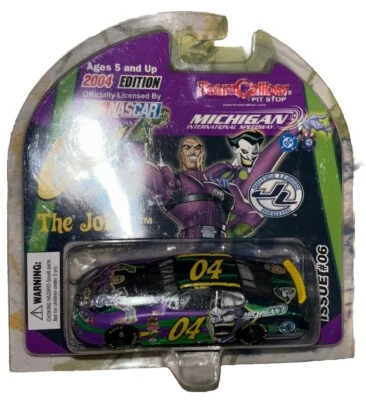 2004 Team Caliber # 04 JUSTICE LEAGUE VILLAIN “ THE JOKER” CAR 1:64  Scale - Image 1 of 2
