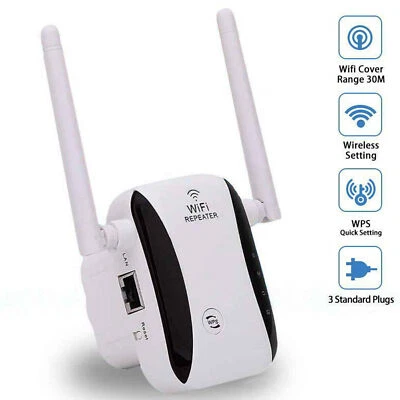 WiFi Range Extender Up to 300Mbps Repeater, WiFi Signal Booster, Access Point - Image 1 of 4