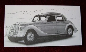 THE POST WAR BRITISH CLASSICS - Karte #16 - RILEY RMF - A&P PUBLISHING - 1992 - Bild 1 von 2