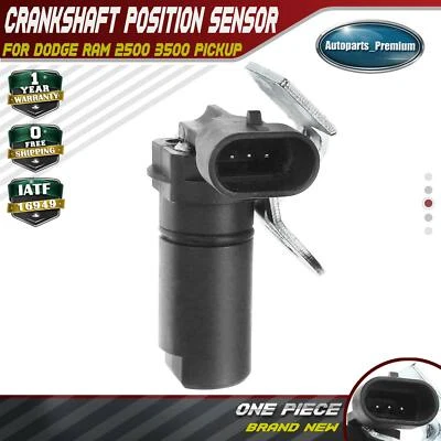 New Crankshaft Position Sensor for Dodge Ram 2500 Ram 3500 1998-2001 L6 5.9L OHV - Image 1 of 4