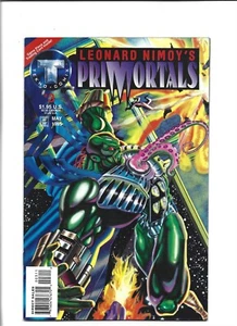 Leonard Nimoy's Imortals #3 Tekno 1995 Sehr guter Erhaltungszustand Centerfold-Einsatz enthalten - Bild 1 von 2