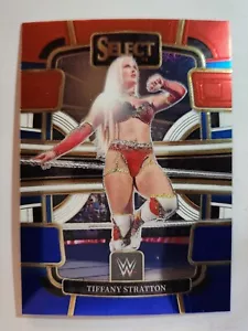 2024 Panini Select WWE - CONCOURSE RED & BLUE #36 TIFFANY STRATTON - Picture 1 of 2