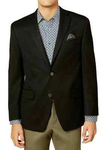 NEW - Michael Kors "Keith" Men's Classic-Fit Stretch Blazer Black-50 REG-tagged - Picture 1 of 6