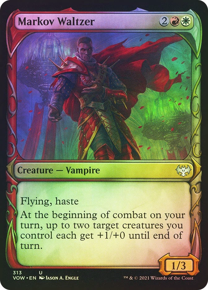MTG FOIL Markov Waltzer  - Innistrad: Crimson Vow #313 - Image 1 of 1