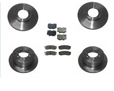 Rotores de pastillas de freno delanteras y traseras para Toyota Land Cruiser 93-97 y Lexus LX450 96-97 Foto 1 de 4