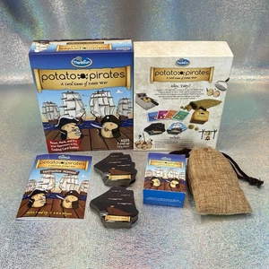 Potato Pirates Card Game COMPLETE Thinkfun 2018 War Ships Cards - Picture 1 of 1