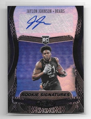 1/1 RS-JJ Jaylon Johnson 2020 Panini Certified - Rookie Signatures Mirror Black - Image 1 of 2