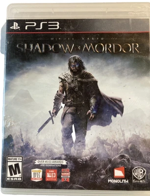 PS3 Middle-Earth: Shadow Of Mordor Sony PlayStation 3 TESTED! Great Game! - Image 1 of 4