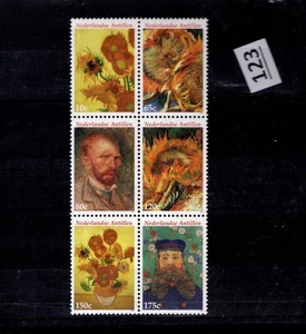 // ANTILLAS HOLANDESAS - MNH - ARTE - PINTURA - VAN GOGH  - Imagen 1 de 1