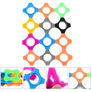 20 Pcs Microphone Protective Cover Covers Protection Anti Slip Ring - Afbeelding 1 van 12