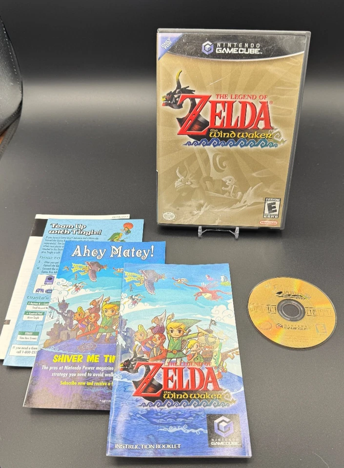 COMPLETE - The Legend of Zelda: The Wind Waker (Nintendo GameCube) CIB - Image 1 of 4