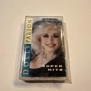 Vintage Dolly Parton Super Hits Cassette Tape New SEALED 1996 RCA BMG - Picture 1 of 11