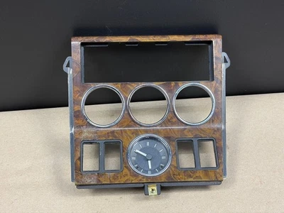 99-02 BMW Z3 E36/7 Console Dash Trim Cover Panel Wood Radio Climate Bezel Foto 1 de 4