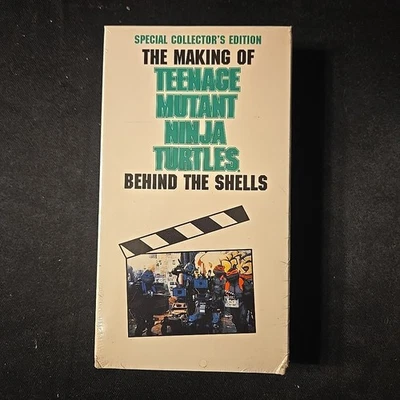 The Making Of Teenage Mutant Ninja Turtles Behind The Shells VHS (1991) Sealed - Image 1 of 4