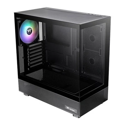 Thermaltake View 270 TG ARGB, Black, Mid Tower Chassis Dual TG Window, 1x 140mm  - Image 1 of 4